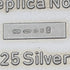1977 Elizabeth II 25th Coronation Jubilee Sterling Silver 1 Pound Stamp Replica 32g
